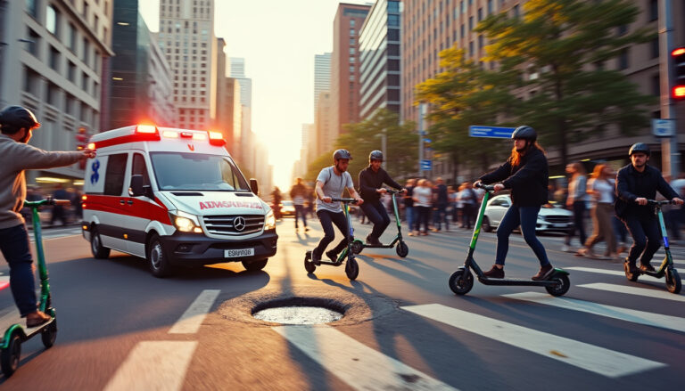 découvrez l'augmentation inquiétante des accidents de trottinette dans notre département, mettant en lumière des comportements à risque préoccupants. informez-vous sur les causes et les conséquences de cette tendance alarmante et les mesures à prendre pour améliorer la sécurité des usagers.