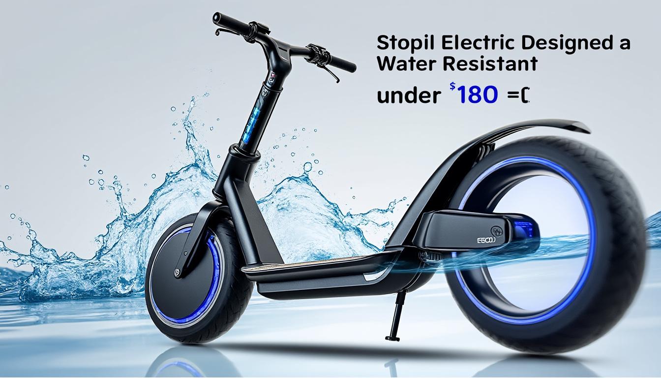 découvrez notre sélection de trottinettes électriques étanches à moins de 180 euros sur une plateforme populaire. profitez de la liberté de vous déplacer par tous les temps avec un modèle performant et abordable. idéale pour les trajets urbains, cette trottinette allie confort, sécurité et praticité.